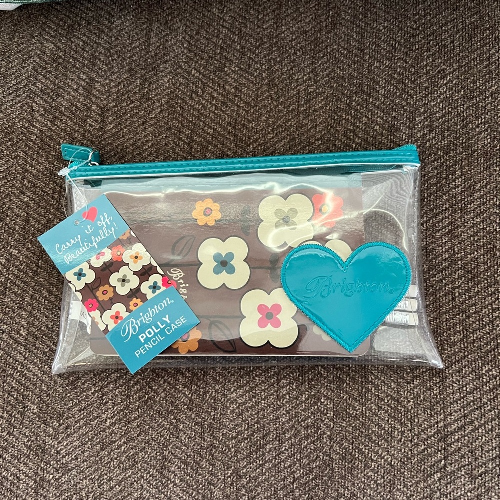 Brighton Polly Pencil Pouch with Floral Design